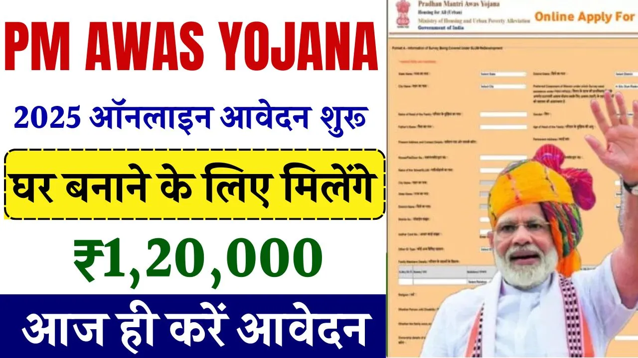 PM Awas Yojana Online Registration 2025